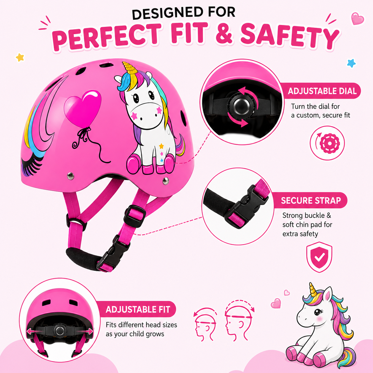 Pebble Guard Unicorn Pink - Image 5