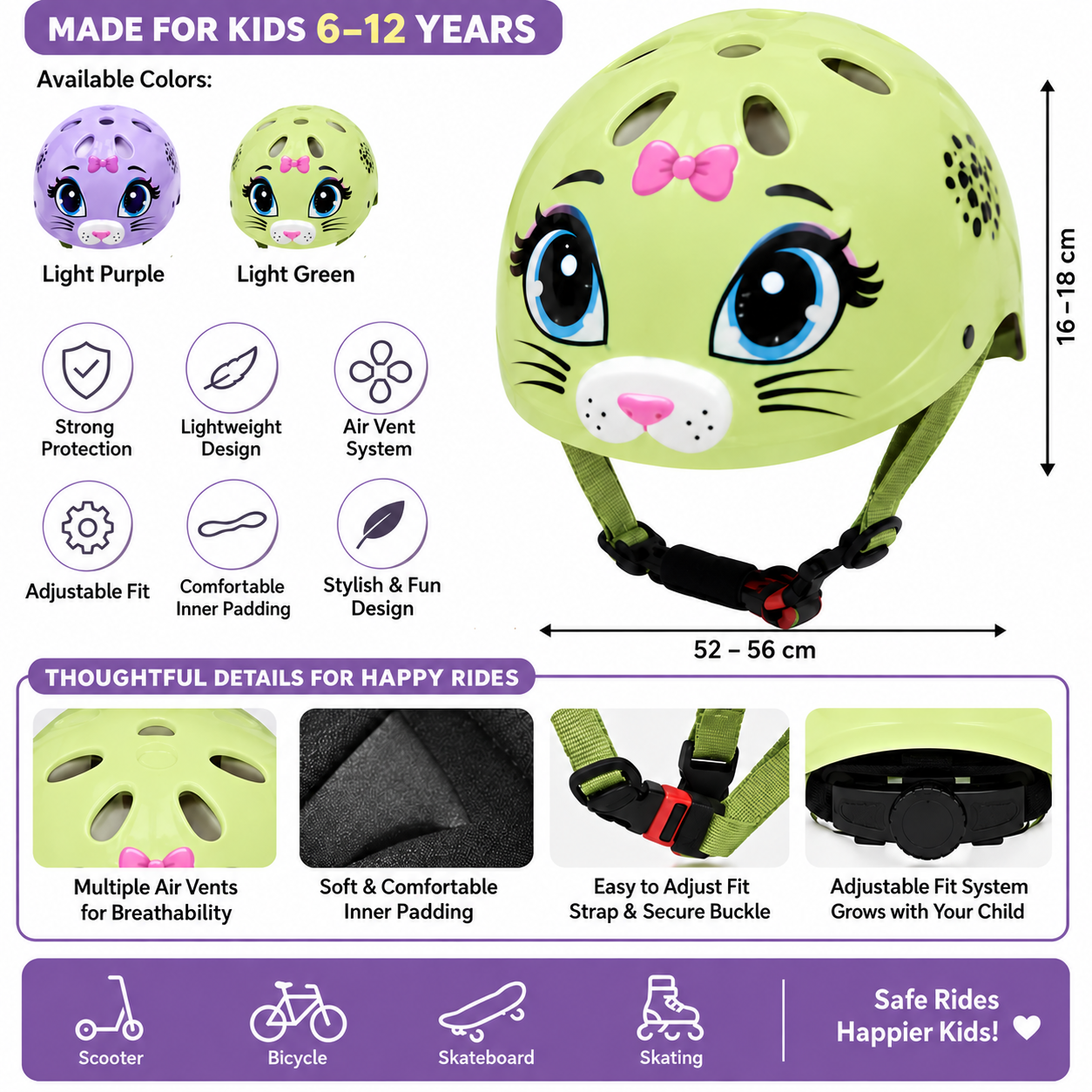 Pebble Guard Kitty Pop Green - Image 5