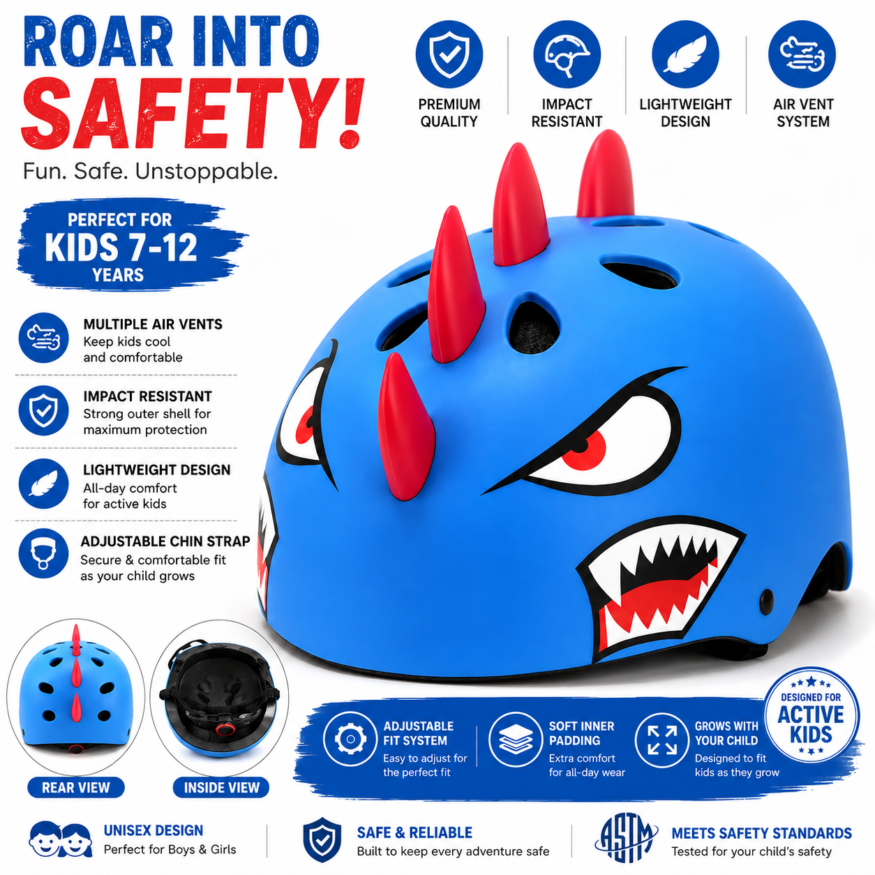 Pebble Guard Shark Rider Blue - Image 6